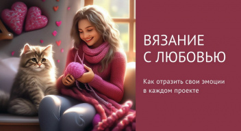 Вязание с любовью: Как отразить свои эмоции в каждом проекте
